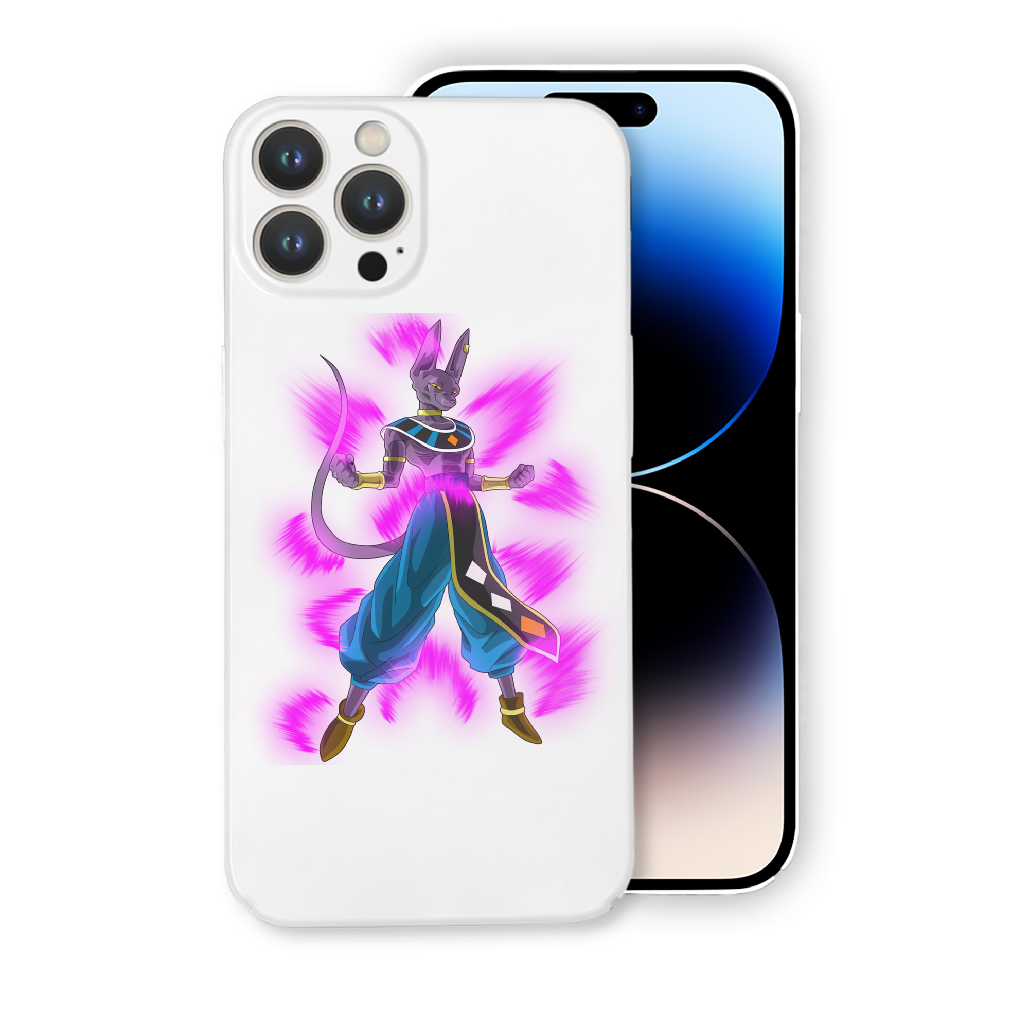 （画像用） ドラゴンボール ビルス 破壊神ビルス DRAGON BALL Beerus Birusu 【iPhone 14シリーズ対応】ハードケース